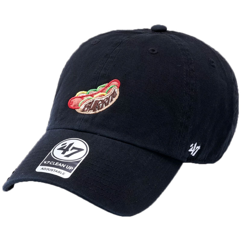 【'47 Brand】街頭美食俱樂部 STREET FOOD CLUB BURRITO 大腸包小腸 棒球帽 (黑色)