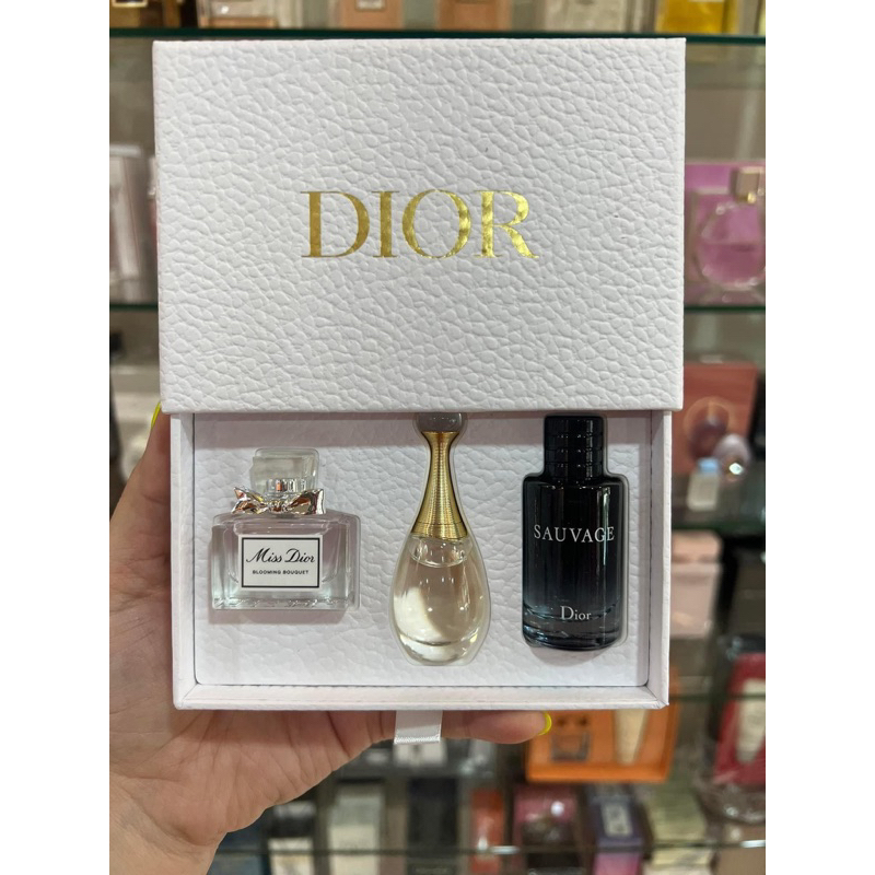 Dior 香水禮盒3件組5ml*5ml *男香10ml