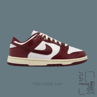 NIKE DUNK LOW PRM TEAM RED 奶油底 復古紅 FJ4555-100 【Insane-21】