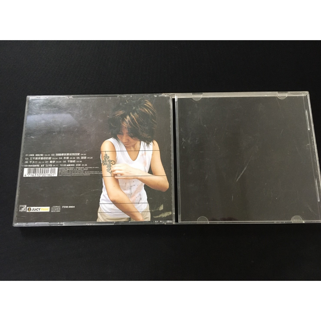 ．私人好貨．二手．CD．早期 無封面歌詞【林曉培 She Knows】正版光碟 音樂專輯 影音唱片 中古碟片