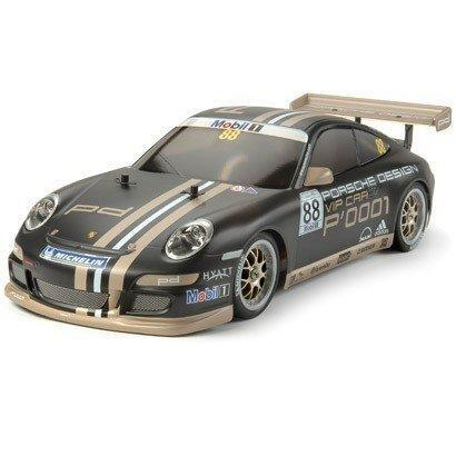 上手遙控模型 TAMIYA 51336 PORSCHE保時捷911 GT3 997型1/10電動房車190mm用透明車殼