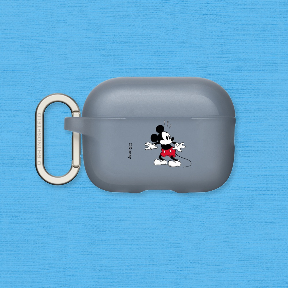 犀牛盾 適用Airpods 4/3/2/1/Pro/Pro 2 防摔保護殼∣迪士尼-米奇系列/美式米奇