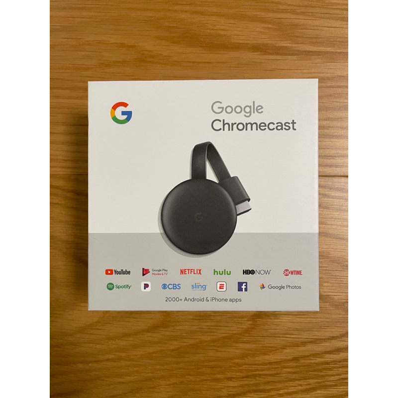 快速出貨 Google Chromecast 第三代 v3 多媒體無線投放裝置 串流播放 電視棒