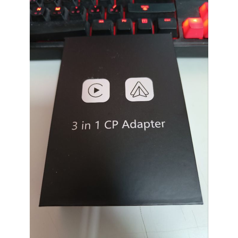 Apple carplay &amp; AndroD內建YTNetfix 導航，音樂CP-300,3in1 CP Adapter