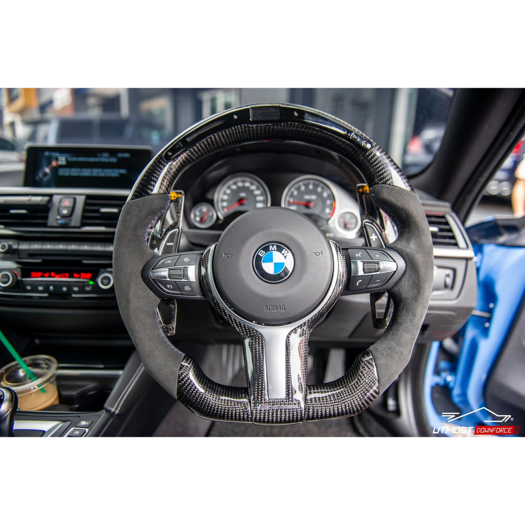 BMW 鍛造碳纖維 換檔撥片 方向盤 撥片 刀鋒 M3 M4 M2C F80 F82