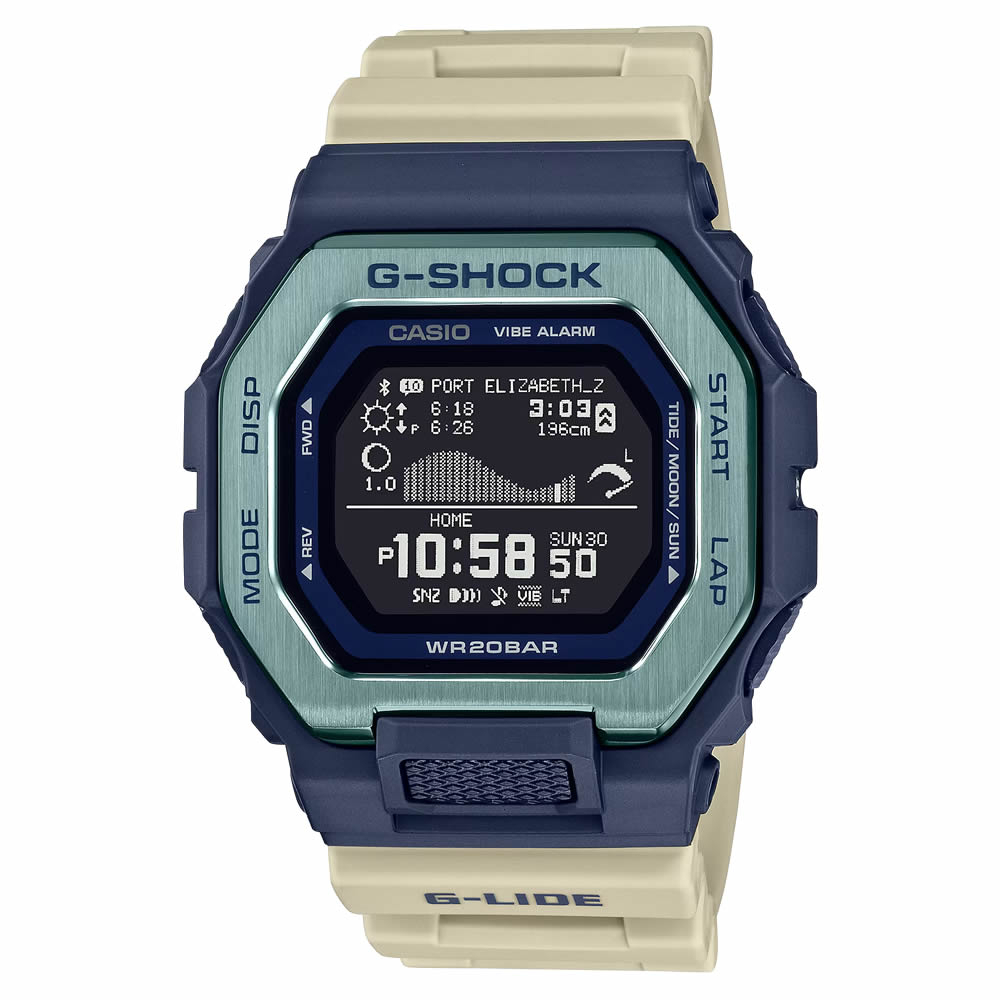 G-SHOCK / GBX-100TT-2 / 卡西歐 CASIO [ 官方直營 ] G-LIDE系列藍牙連線