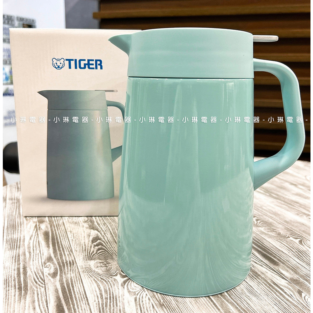 【現貨特惠】TIGER虎牌 1.2L提倒式不鏽鋼保溫熱水瓶(PWO-A120-AC)水藍色