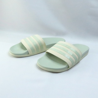 ADIDAS ADILETTE COMFORT 女款拖鞋 H03620 亞麻綠【iSport愛運動】