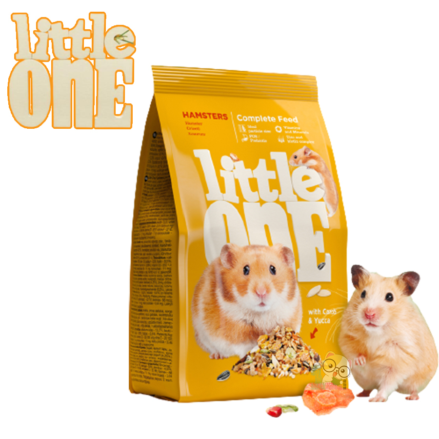 【霸道】Little One 營養完善小倉鼠飼料/400g 寵物鼠飼料 倉鼠飼料 鼠飼料 倉鼠主食 黃金鼠飼料