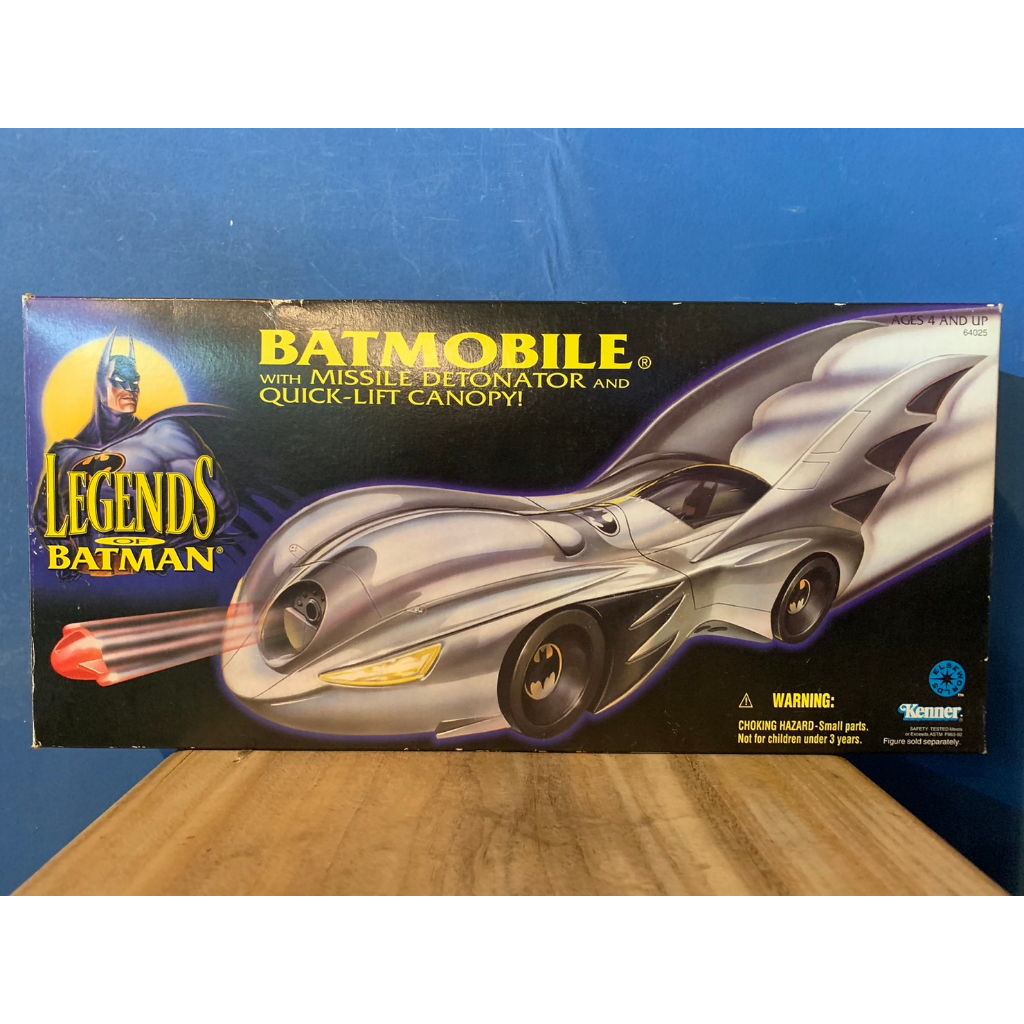KENNER 肯納 1994 LEGENDS OF BATMAN 蝙蝠俠 BATMOBILE 蝙蝠車
