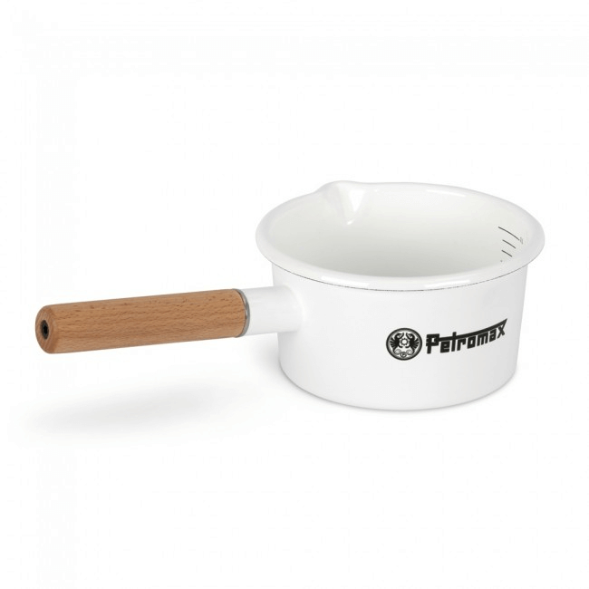 Petromax 單柄琺瑯鍋(白) 1L  Enamel Pan px-panen1 琺瑯牛奶鍋【來趣露營】