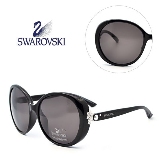 麗睛眼鏡【施華洛世奇 SWAROVSKI】可刷卡分期/精品太陽眼鏡 SW9028 天鵝眼鏡 天鵝太陽眼鏡 水鑽墨鏡