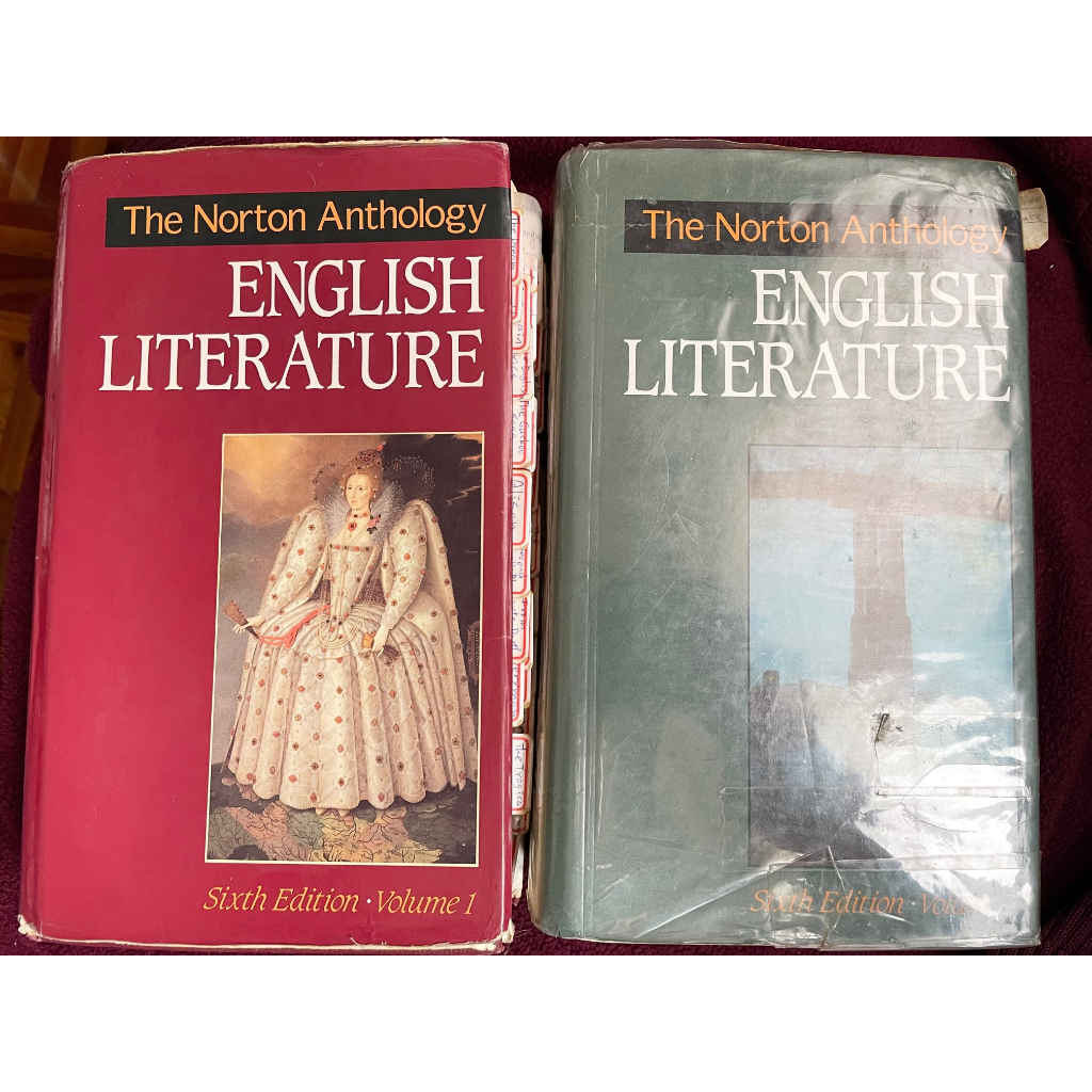 諾頓英國文學選(一+二冊) The Norton anthology of English literature 1+2