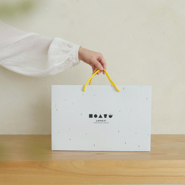 【樂木集 Lomoji】加購品－手提品牌禮品袋 手提禮盒｜禮物 紙袋 提袋 手提禮盒 足浴包裝禮盒