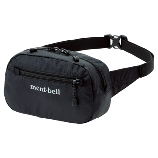 Mont-bell Pocketable Light Pouch S 防潑水腰包 黑 1123985BK｜碧綠商行