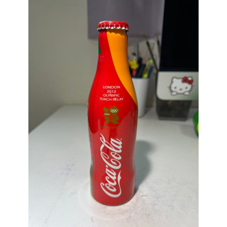可口可樂 2012英國倫敦奧運 火炬傳遞 紀念鋁瓶