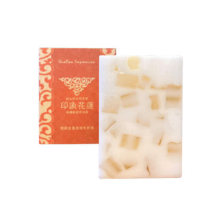 【印象花蓮手工皂】茉莉金箔沐浴牛奶皂 中性肌膚 100G