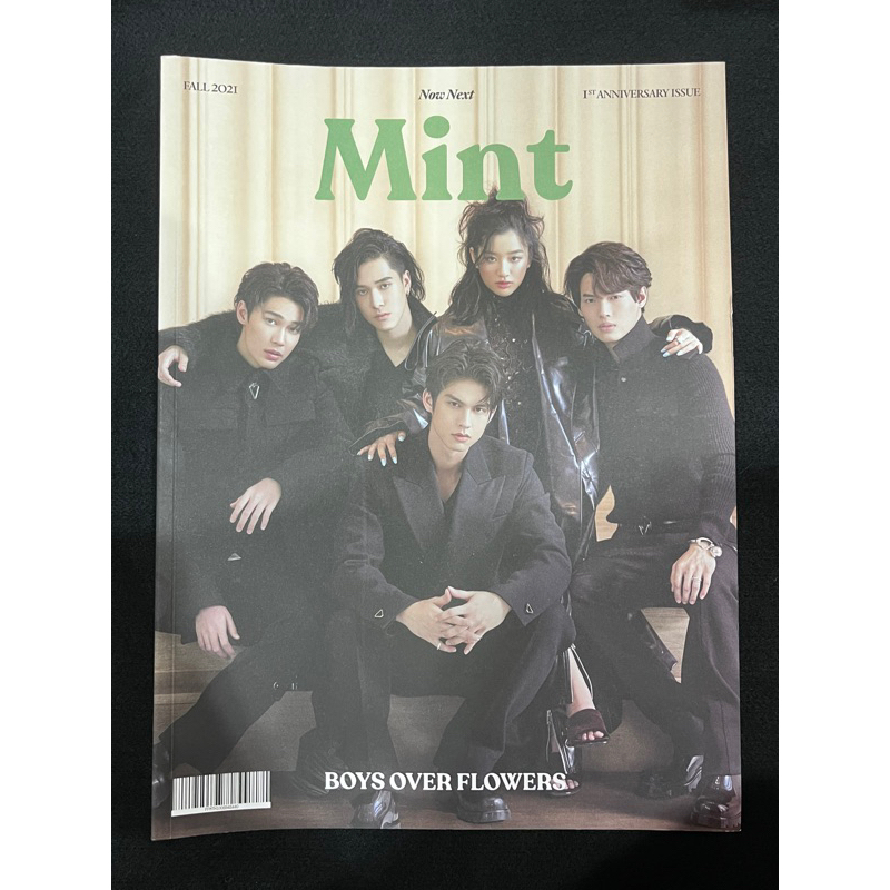 泰國雜誌MINT MAGAZINE Vol.5 薄荷雜誌 泰國F4封面 Bright Win Dew Nani 流星花園