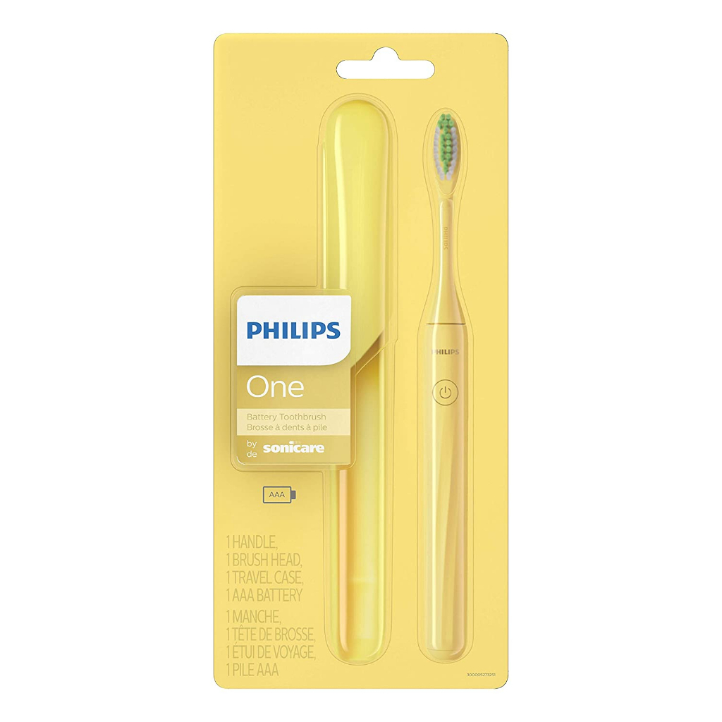 【BESTBUY】Philips 飛利浦 One by Sonicare 便攜 電池式/充電式電動牙刷 HY1100