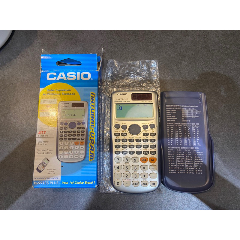 二手 CASIO fx-991ES PLUS /工程計算機