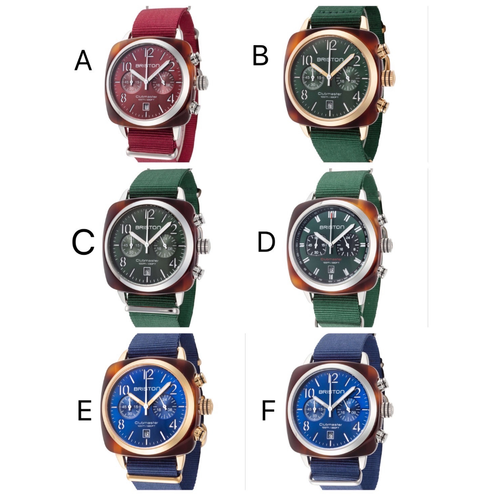 [ 代購 ] 法國時尚品牌 Briston 輕奢手工腕錶 復古英倫風 方糖錶