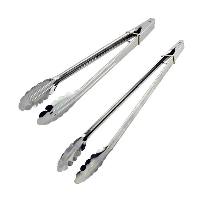 不鏽鋼梅花夾30/40cm 烤肉夾 油炸夾 中秋烤肉用具 麵包料理夾 菜夾 炸物夾 食品夾 食物夾 夾菜夾肉