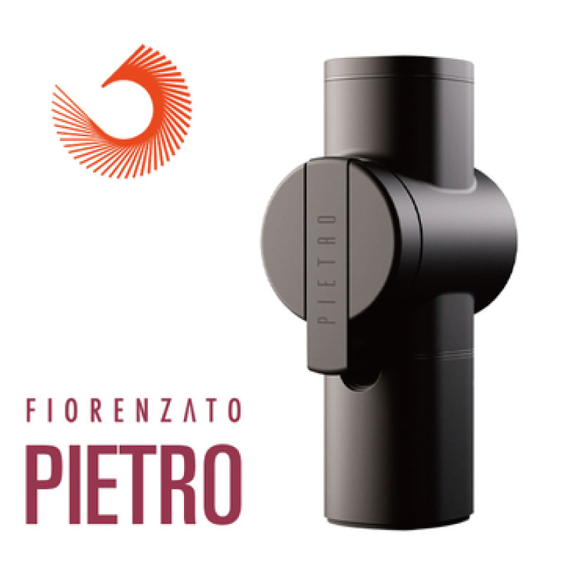 【Fiorenzato】PIETRO 義大利專業級手搖磨豆機/HG4436BK(黑)|Tiamo品牌旗艦館
