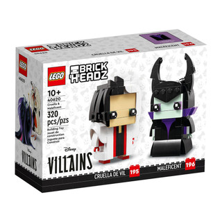 【高雄天利鄭姐】樂高LEGO 40620 庫伊拉與梅菲瑟 大頭娃娃BrickHeadz™