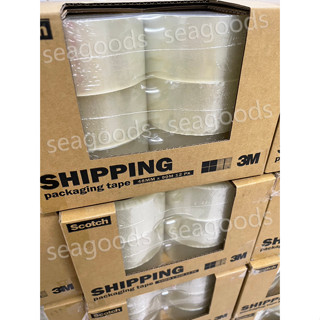 【現貨王】3M透明膠帶 一組12入 封箱膠帶 4.8公分x90公尺 Scotch寬膠帶 好市多costco 90m