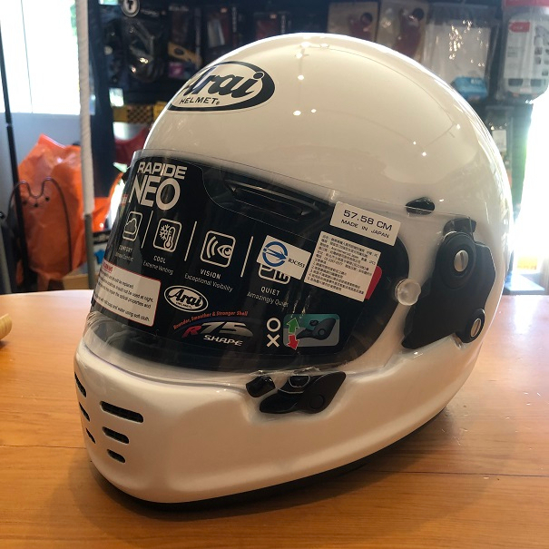 Arai RAPIDE-NEO 素色 全罩式安全帽(店內價$16350)