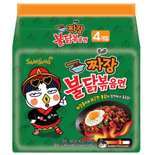 韓國新口味上市 Samyang 三養 炸醬口味火辣雞肉風味鐵板炒麵 140g
