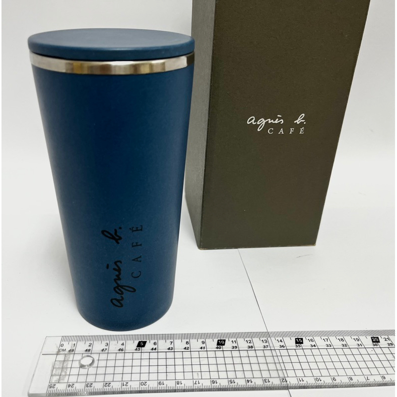 【300元均一價專區】agnes b CAFE 竹纖維保溫杯，400ml，盒裝完整