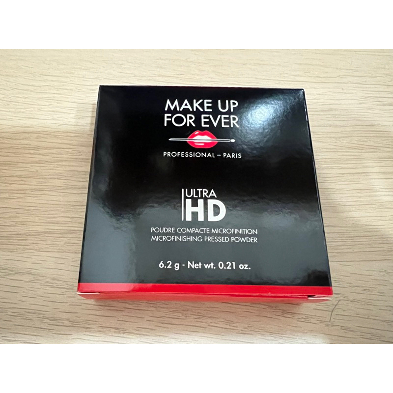 現貨 make up for ever ULTRA HD 超進化無瑕微晶蜜粉餅-晶透白6.2g