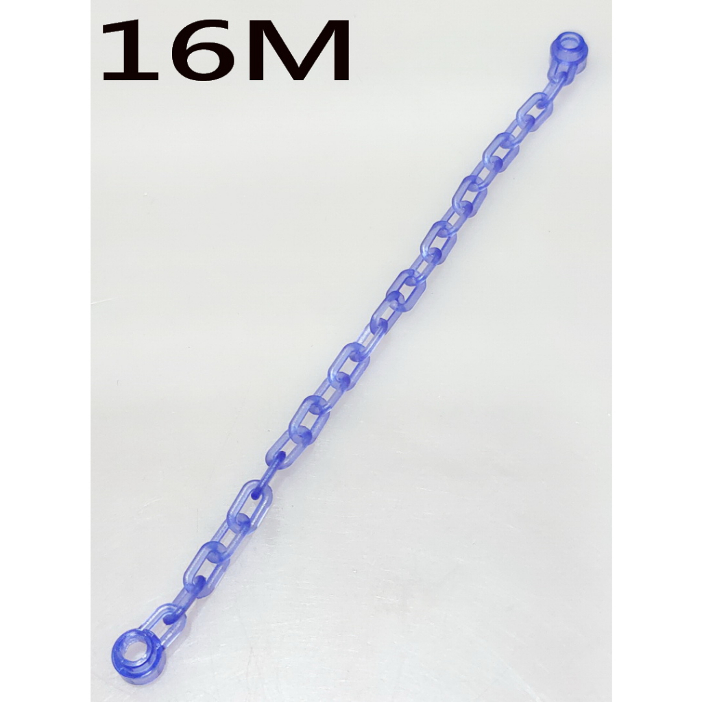 60169 6097525 透明紫色 16M 鏈條  鎖鏈  鏈子 [正版LEGO 樂高類]