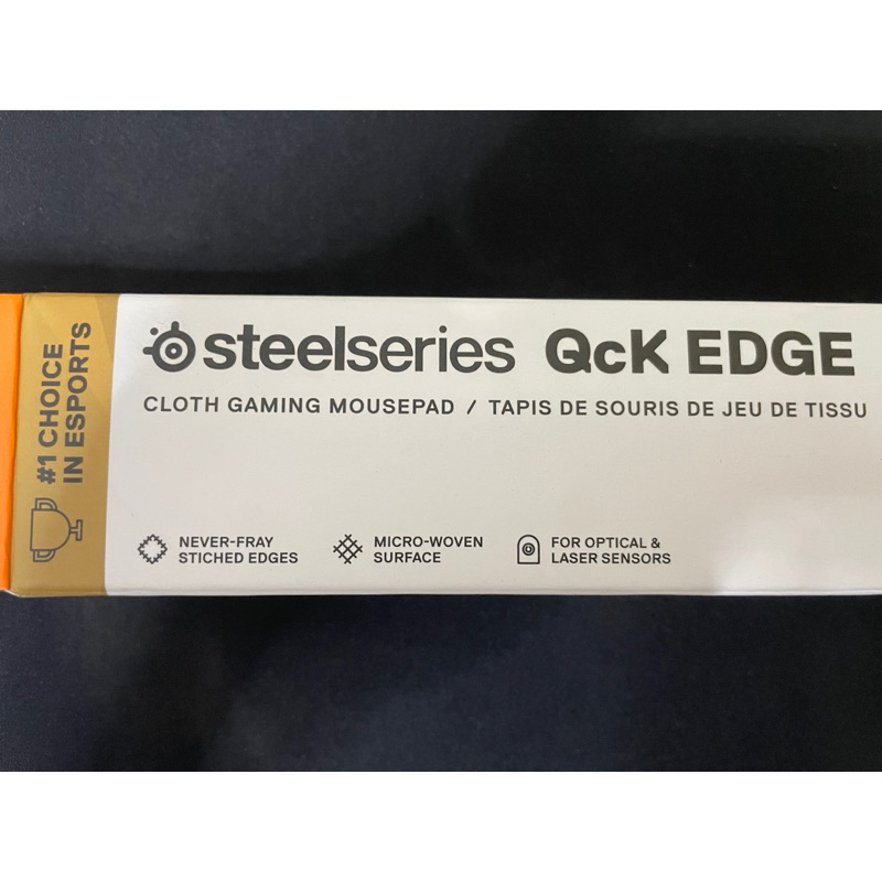 正品 賽睿steelseries Qck EDGE (L) 45x40滑鼠墊