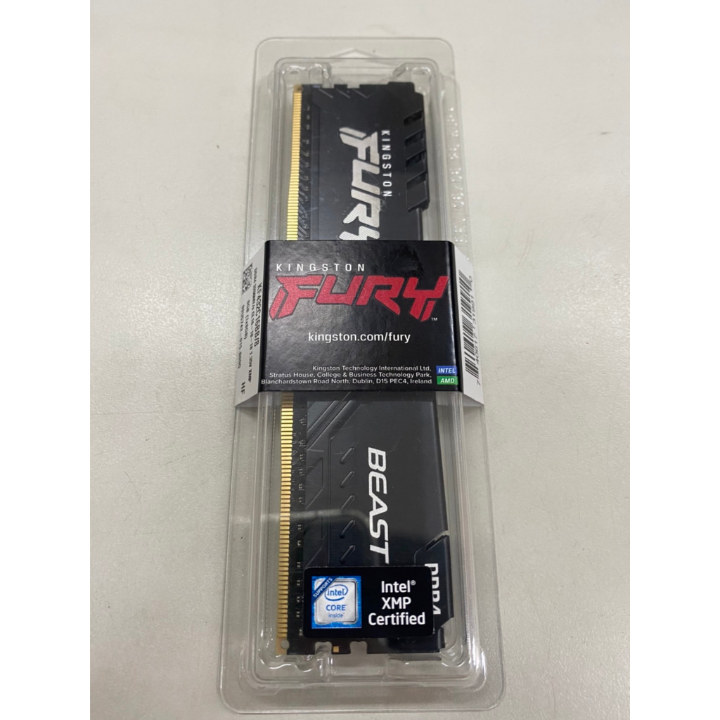 金士頓 FURY Beast 獸獵者 8G DDR4 3200 桌上型記憶體 全新 蘆洲可自取📌自取價630