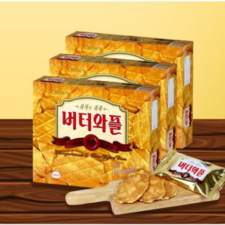 韓國Crown 奶油鬆餅餅乾 316g