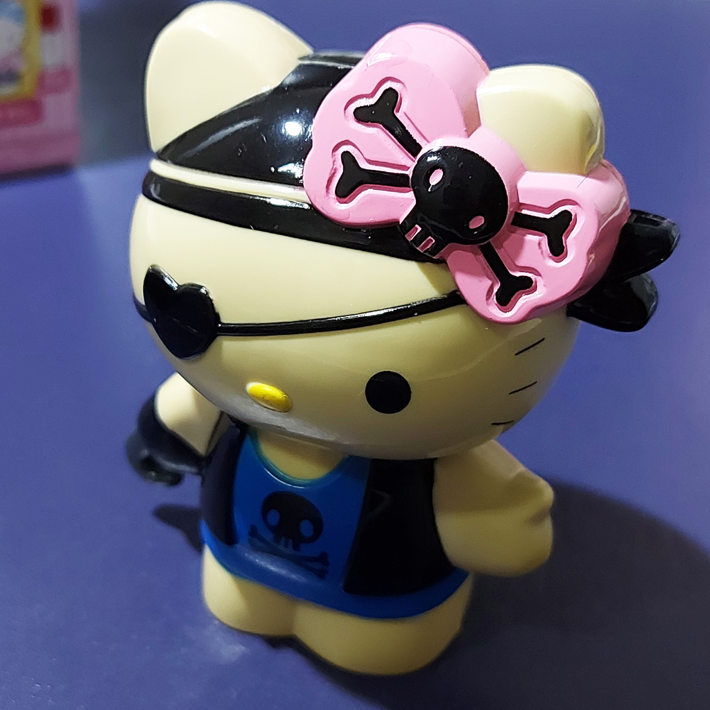 Hello Kitty 海盜胡椒罐公仔/超商