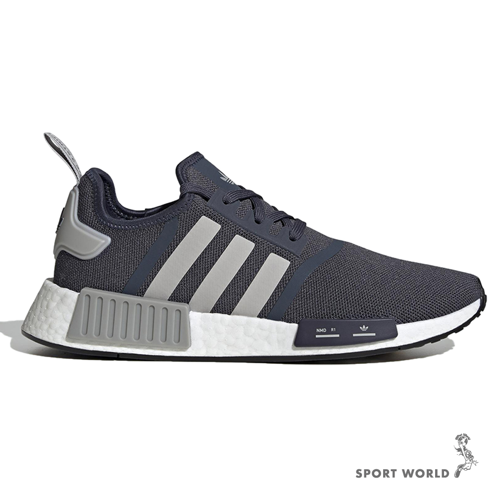 Adidas 男鞋 休閒鞋 NMD_R1 BOOST 黑灰【運動世界】HQ4462