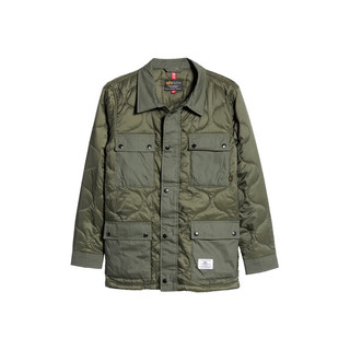 ALPHA INDUSTRIES Onion Shirt Jacket M 襯衫外套 軍綠 工裝 尼龍 銜縫