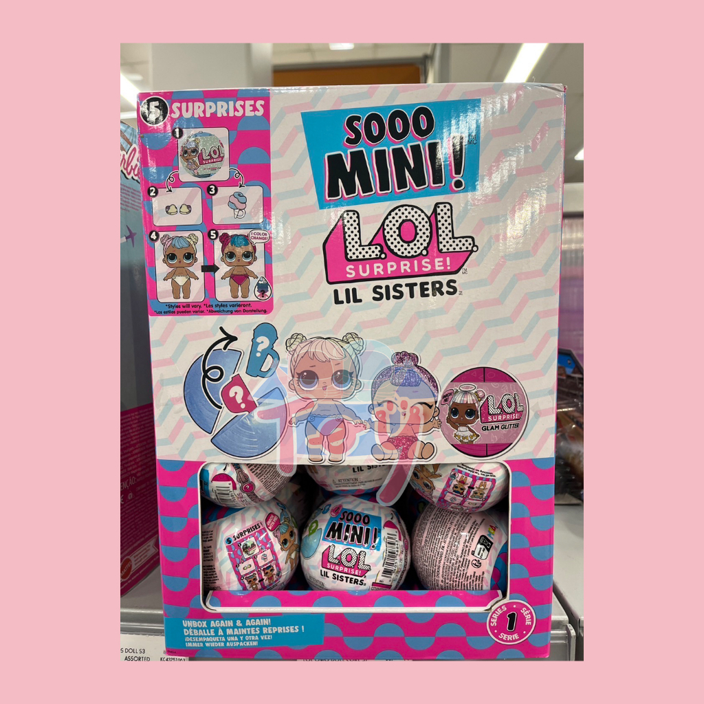 《預購》L.O.L 驚喜寶貝蛋！MINI姊妹！1入5個驚喜！正品保證 lol surprise mini dolls