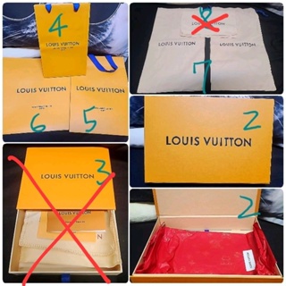現貨專櫃【 Louis Vuitton】路易威登 LV紙袋 手提紙袋 防塵袋 禮品袋 禮品盒 收納盒 服飾配件 圍巾包包