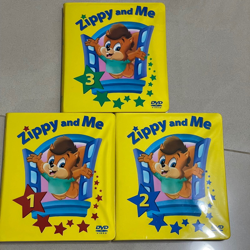 寰宇迪士尼 zippy and me DVD 1-3