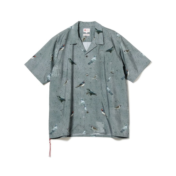 【BEAMS JAPAN】 シティバード アロハシャツ City Bird Aloha 襯衫 短袖