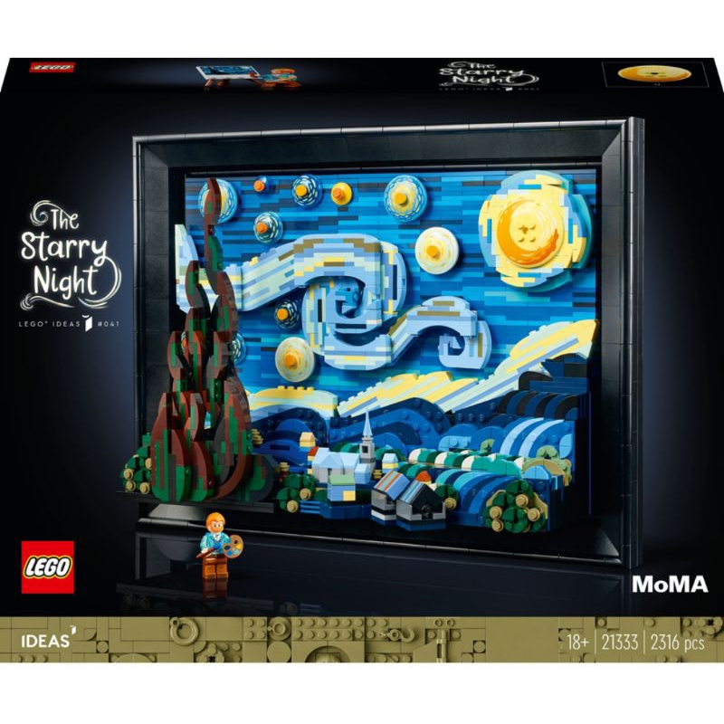 +樂活態度+ LEGO 樂高 IDEAS系列 梵谷 The Starry Night 星夜 星空 夜空 原裝進口正品