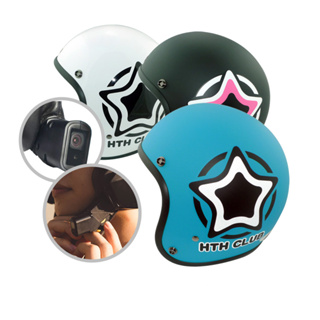 IminiDV X4 ninja KK 內建式 安全帽 行車記錄器 幸運星 3/4罩安全帽 記錄器 復古帽 騎士帽