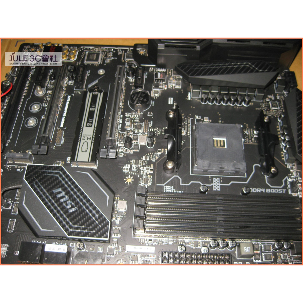 JULE 3C會社-微星 X370 GAMING PRO CARBON X370/DDR4/電競/軍規/AM4 主機板