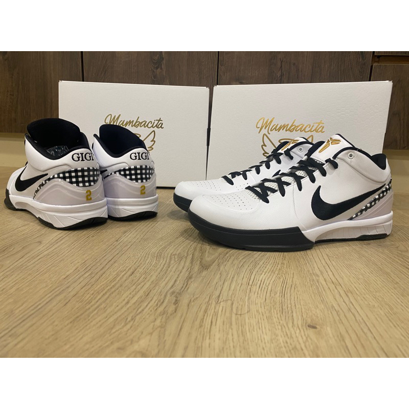 現貨 Nike Kobe 4 Protro Mambacita 白黑 GiGi 籃球FJ9363-100