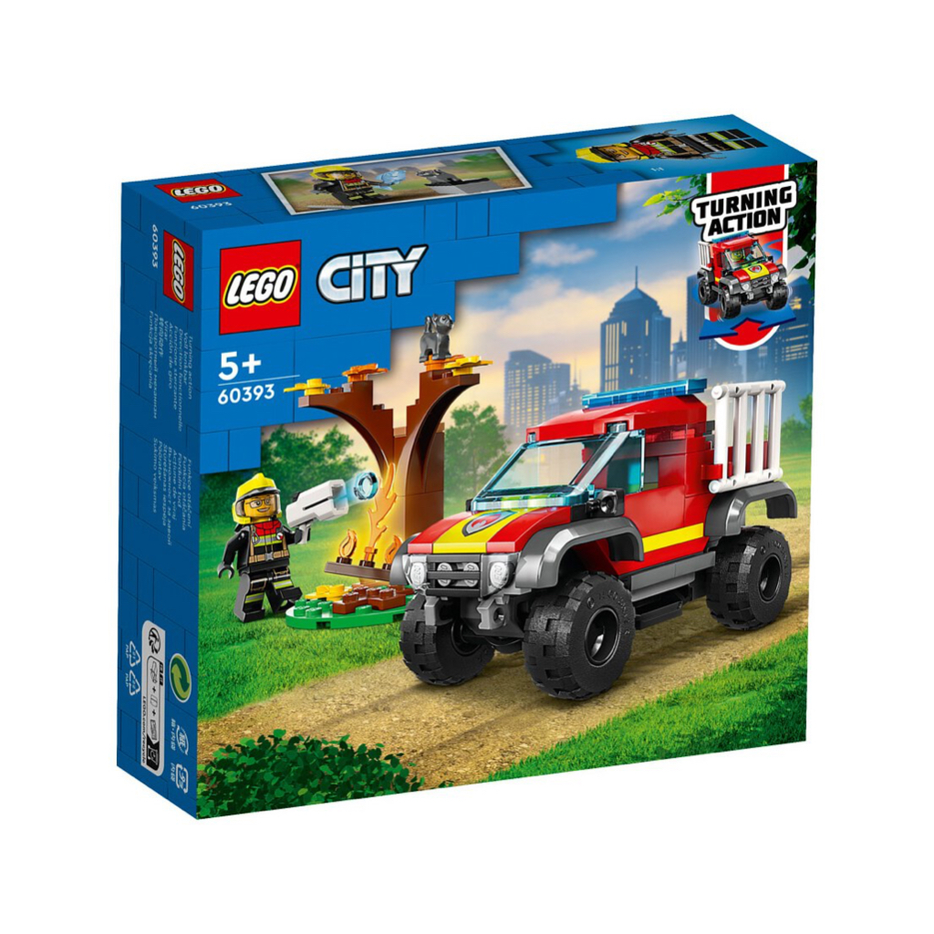 ⭐️STAR GOLD 積金 ⭐️ LEGO 樂高 City 60393 4x4 消防車救援