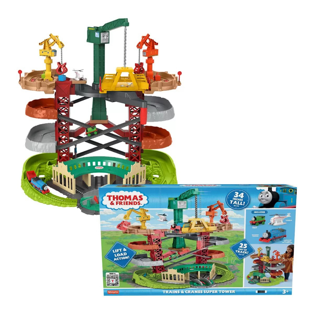 Fisher-Price Thomas &amp; Friends 超級停車塔 玩具 湯瑪士小火車 #137518